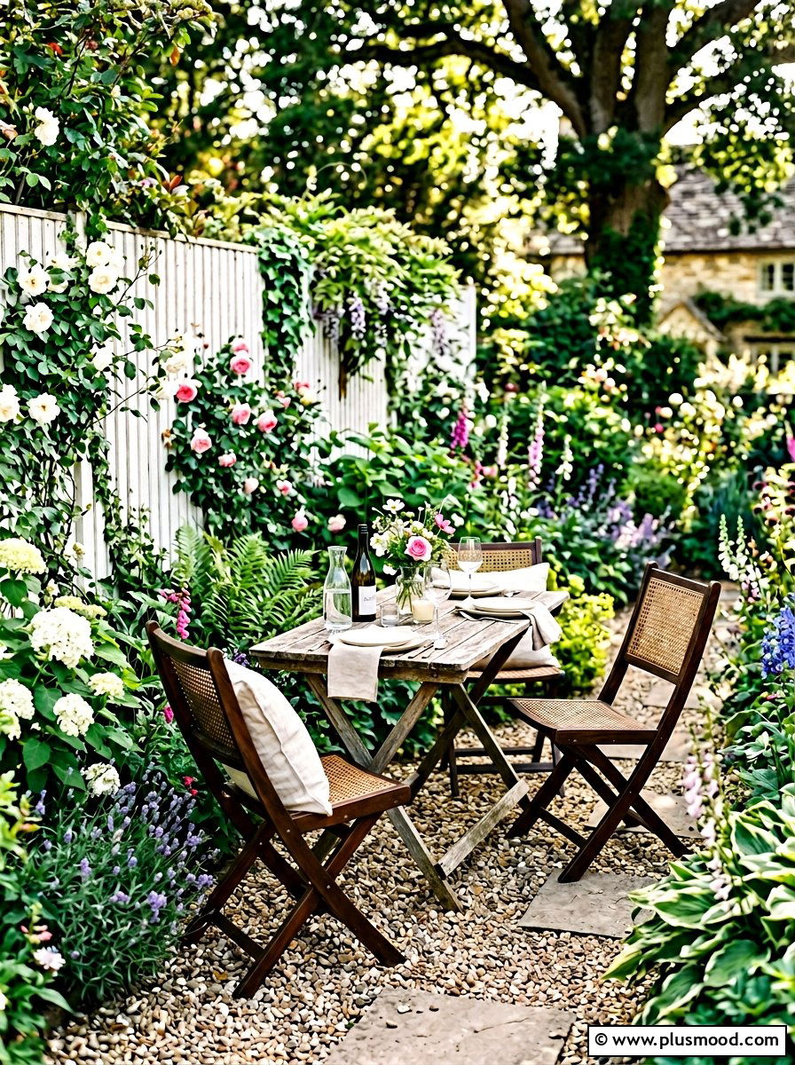 Outdoor Dining Nook - 25 small backyard ideas for tiny homes