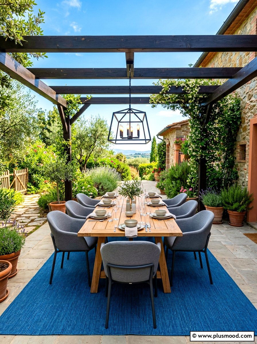 Outdoor Dining Room - 25 summer patio styling ideas