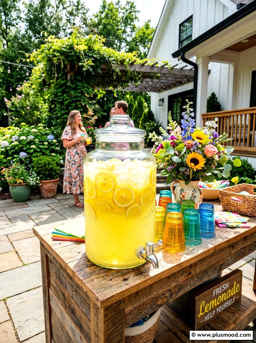 Outdoor Drink Dispenser - 25 summer hosting essentials ideas