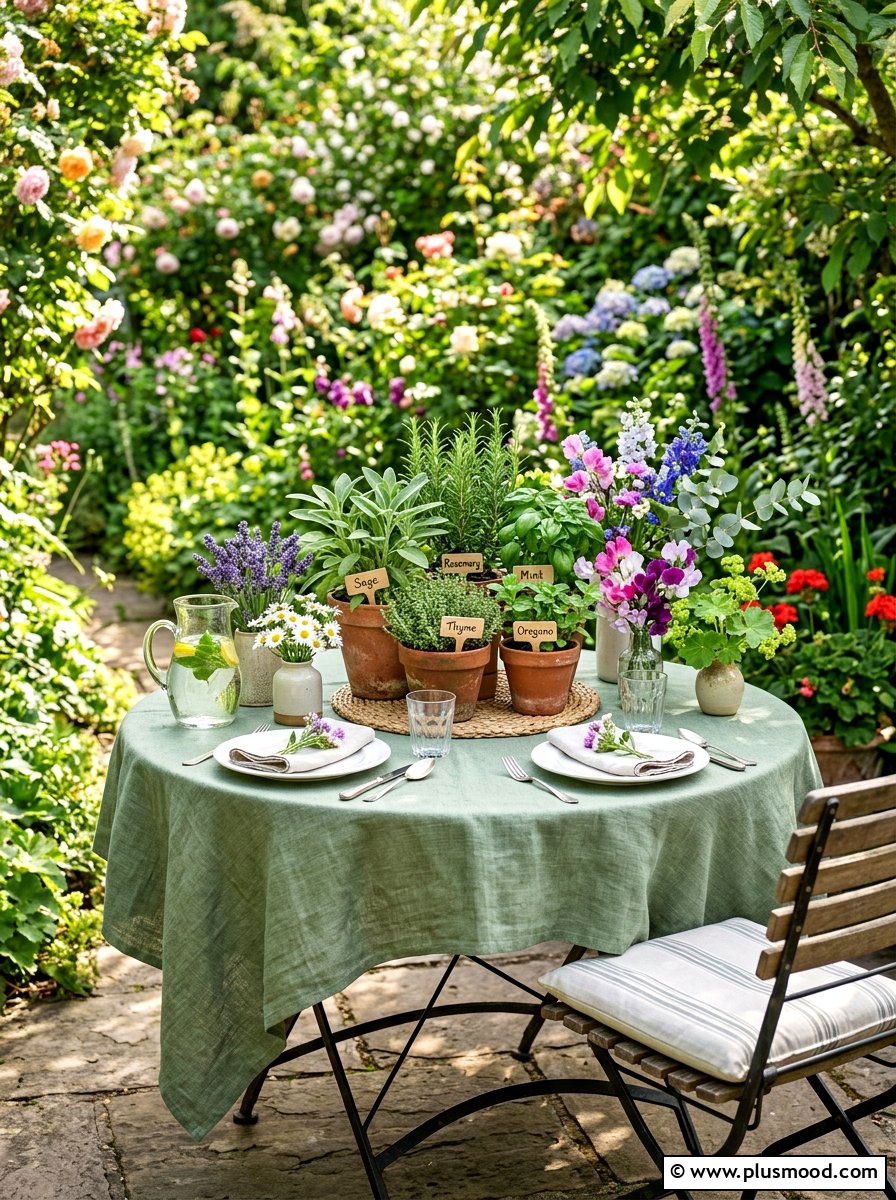 Outdoor Garden Table - 25 summer brunch table ideas