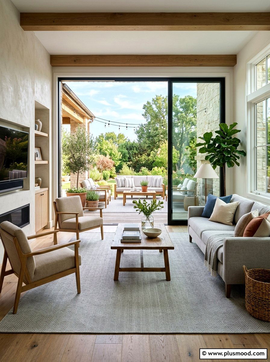 Outdoor Indoor Rug - 25 summer rug ideas for living room
