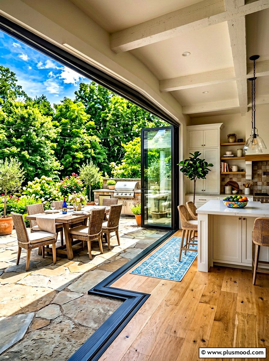 Outdoor Kitchen Connection - 25 summer farmhouse kitchen ideas