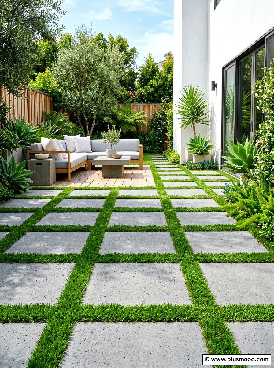 Outdoor Kitchen With Island - 25 summer modern patio ideas