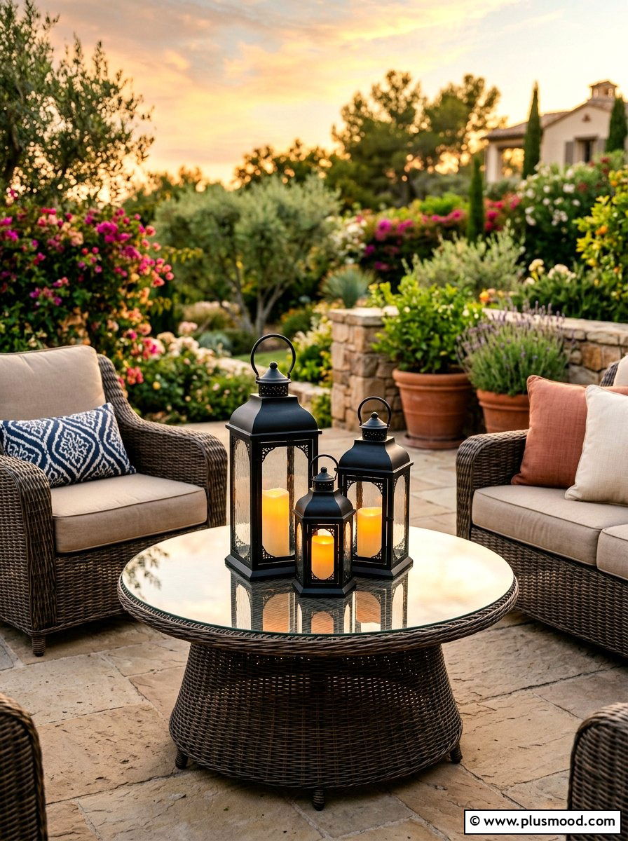 Outdoor Lantern - 25 end of summer patio refresh ideas