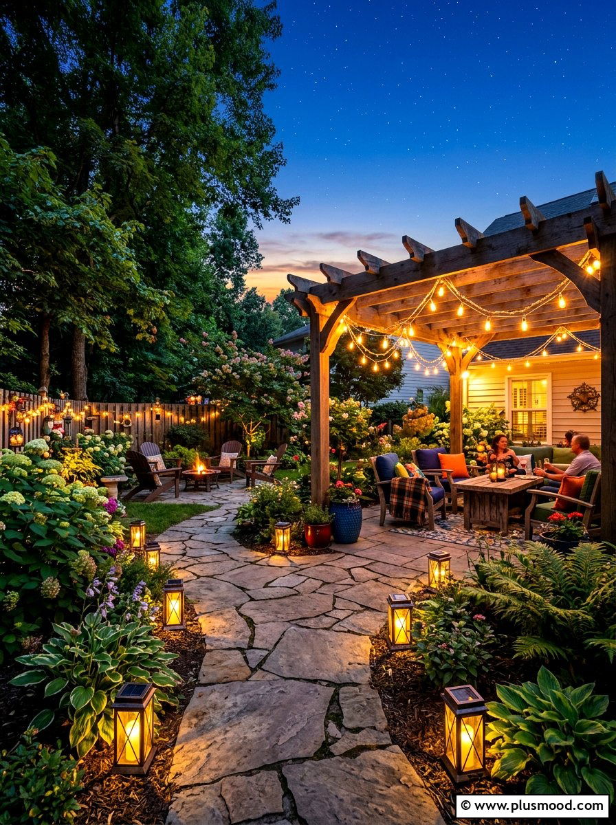 Outdoor Light Decor - 25 cheap summer home decor ideas