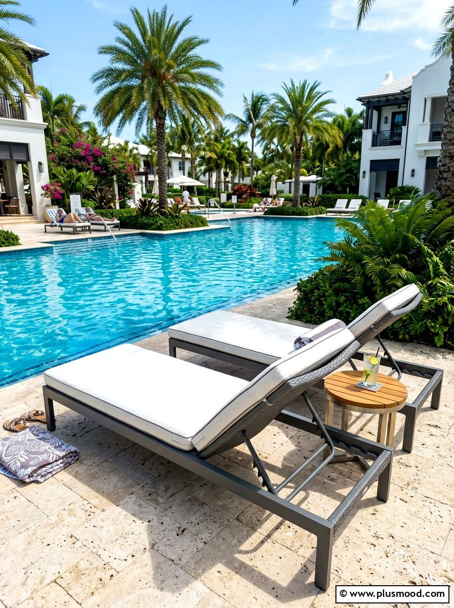 Outdoor Lounge Chair - 25 summer garden refresh ideas