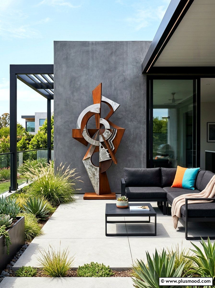 Outdoor Metal Art - 25 summer patio wall decor ideas