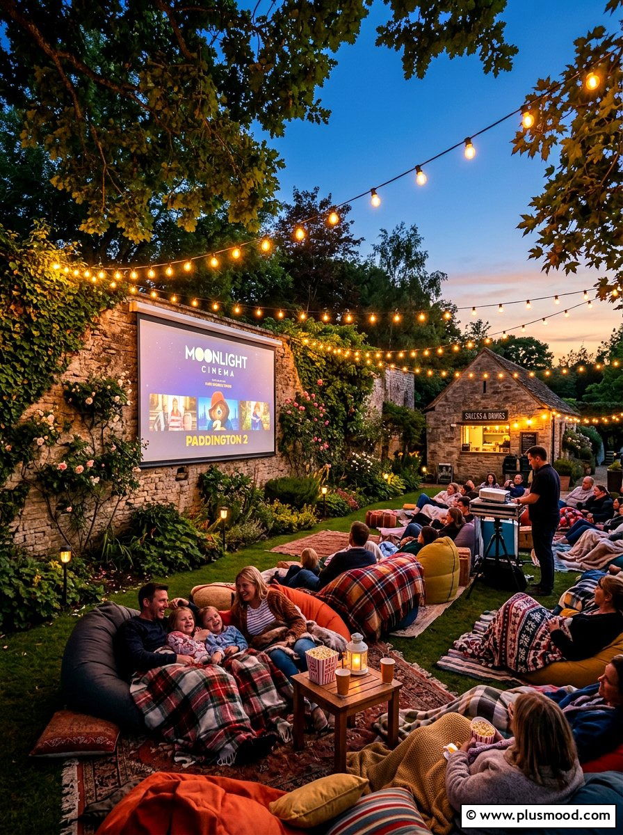 Outdoor Movie Theater - 25 summer backyard play area ideas