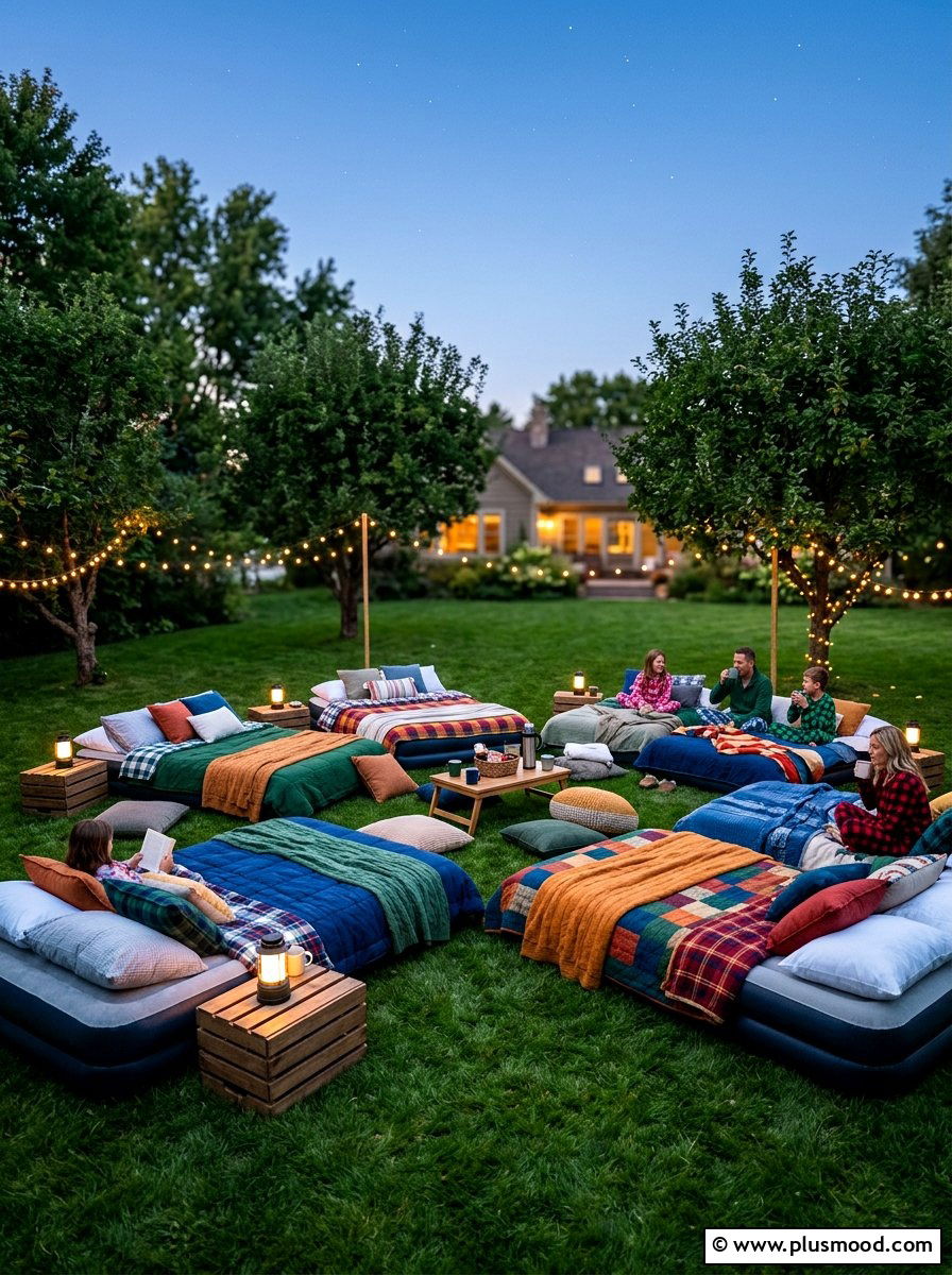 Outdoor Pajama Party - 25 summer family gathering ideas outdoors