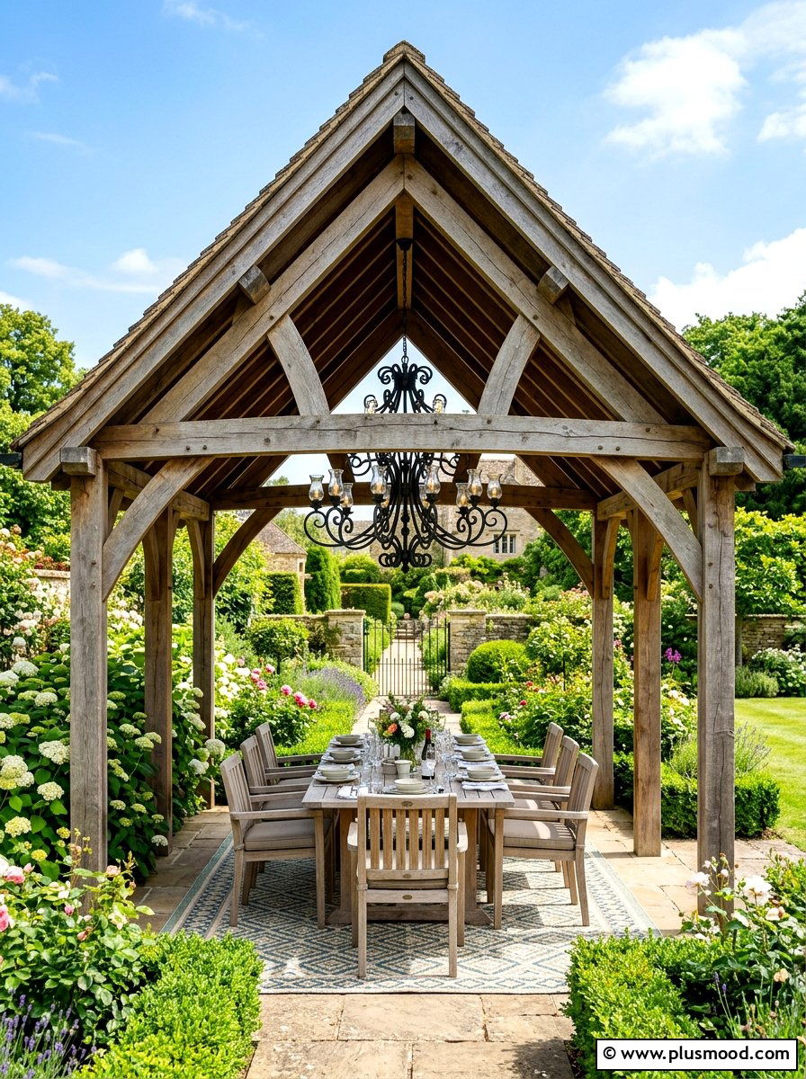 Outdoor Patio Chandelier - 25 summer backyard lighting ideas