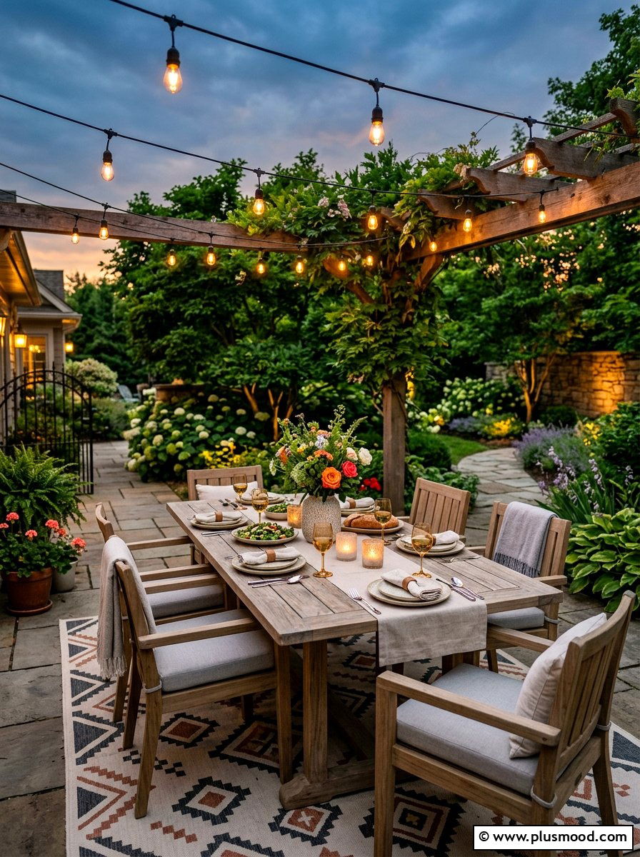 Outdoor Patio Dining - 25 summer home styling ideas