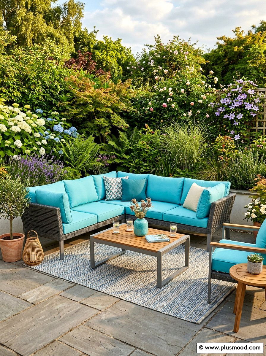 Outdoor Patio Furniture Set - 25 summer home refresh ideas