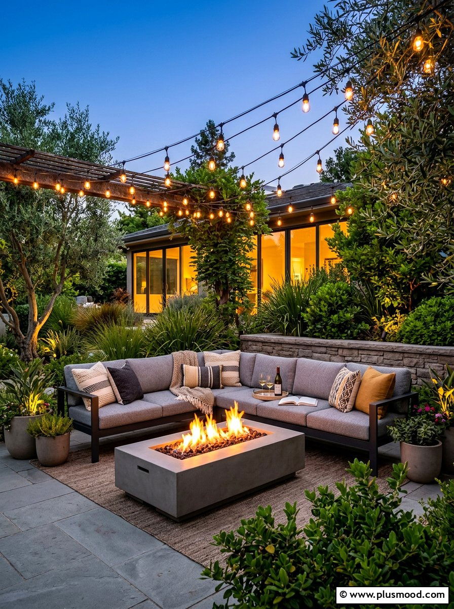 Outdoor Patio Lounge - 25 summer decorating ideas for home