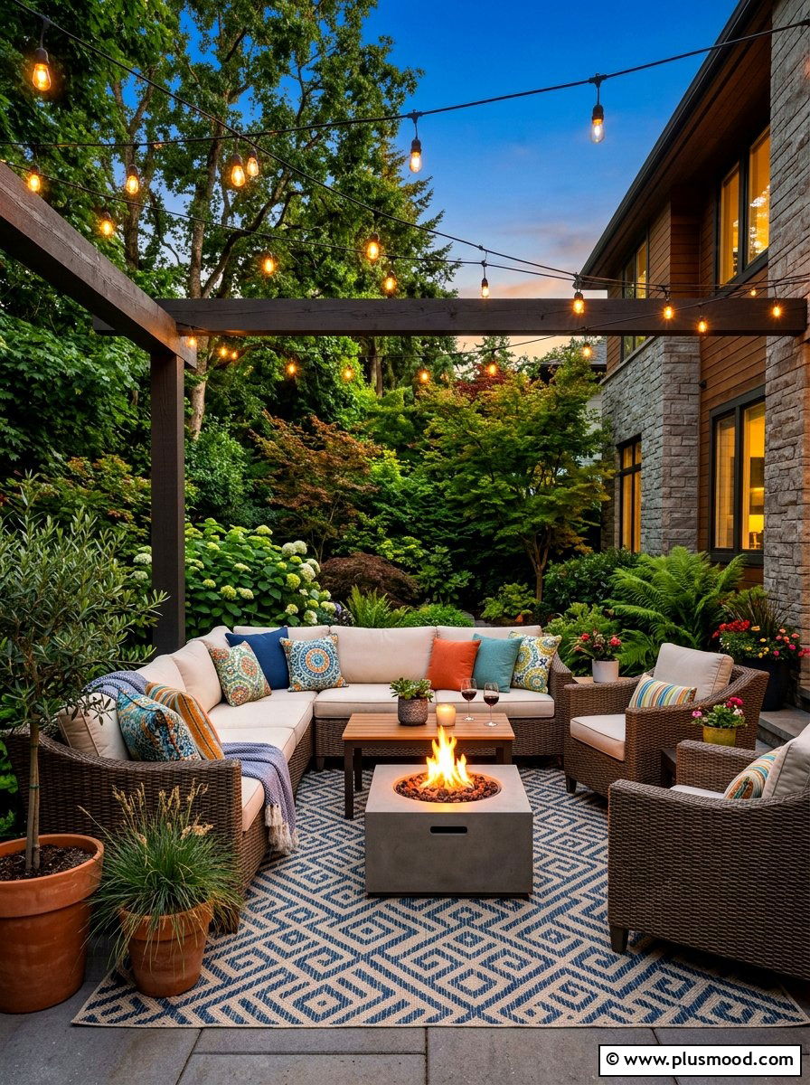 Outdoor Patio Setup - 25 summer home makeover ideas