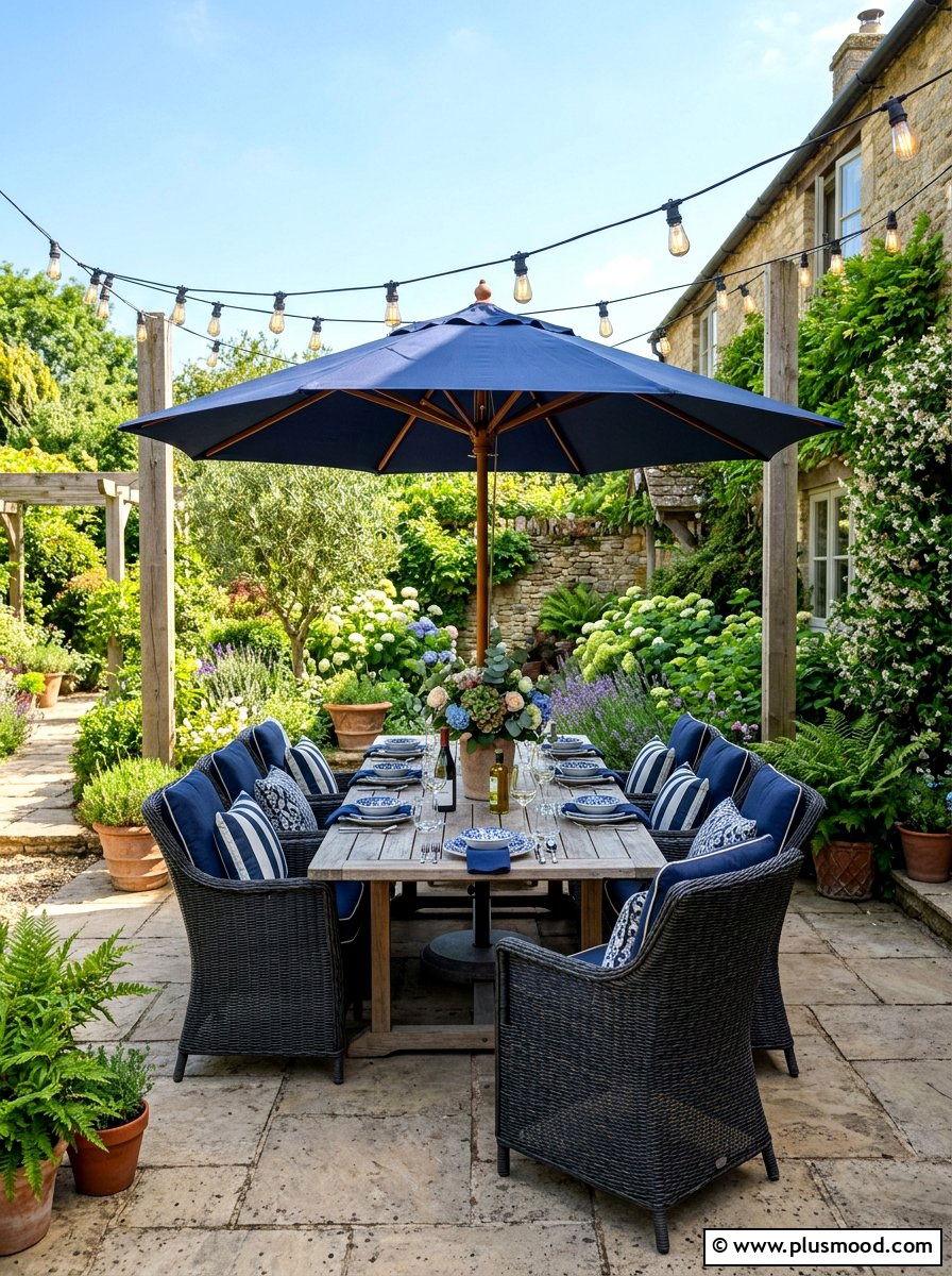 Outdoor Patio Summer Dining Space - 25 summer dining room decor ideas