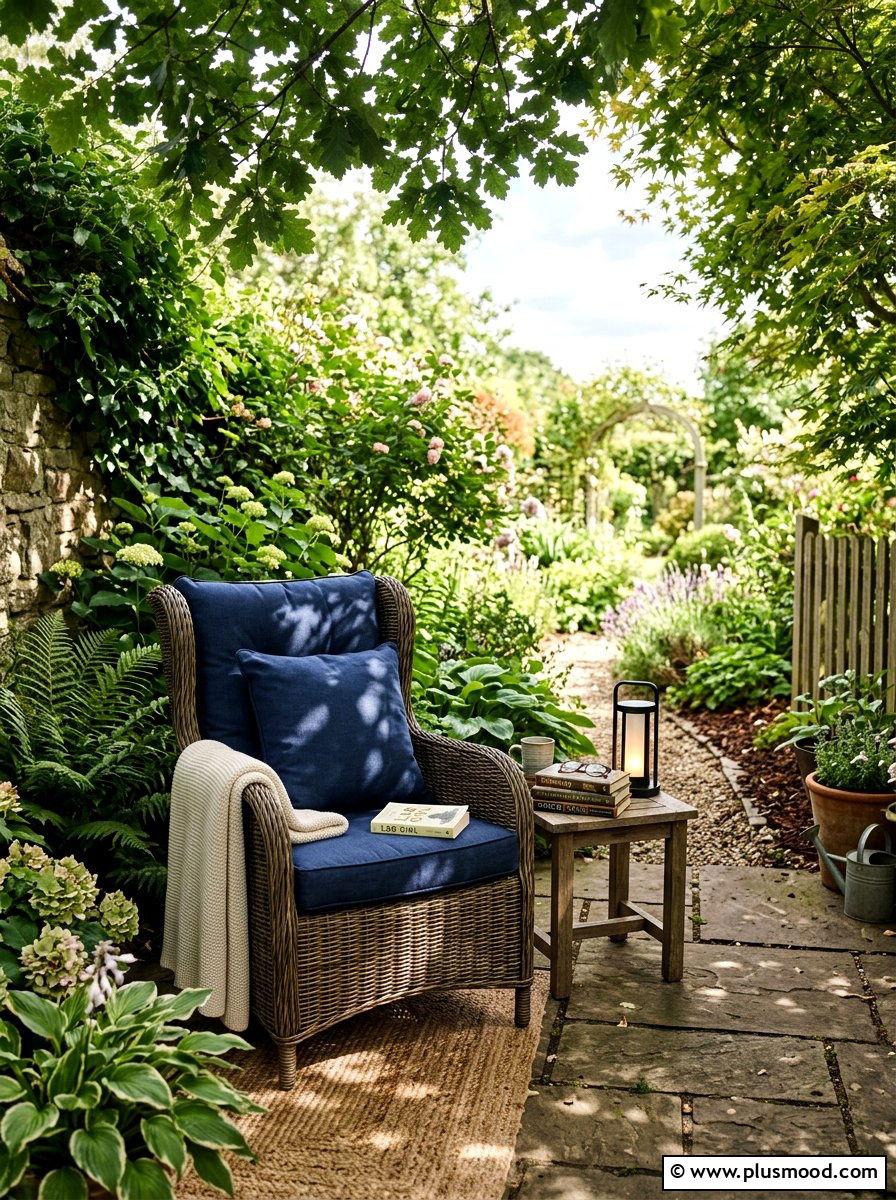 Outdoor Reading Corner - 25 summer backyard cozy corner ideas