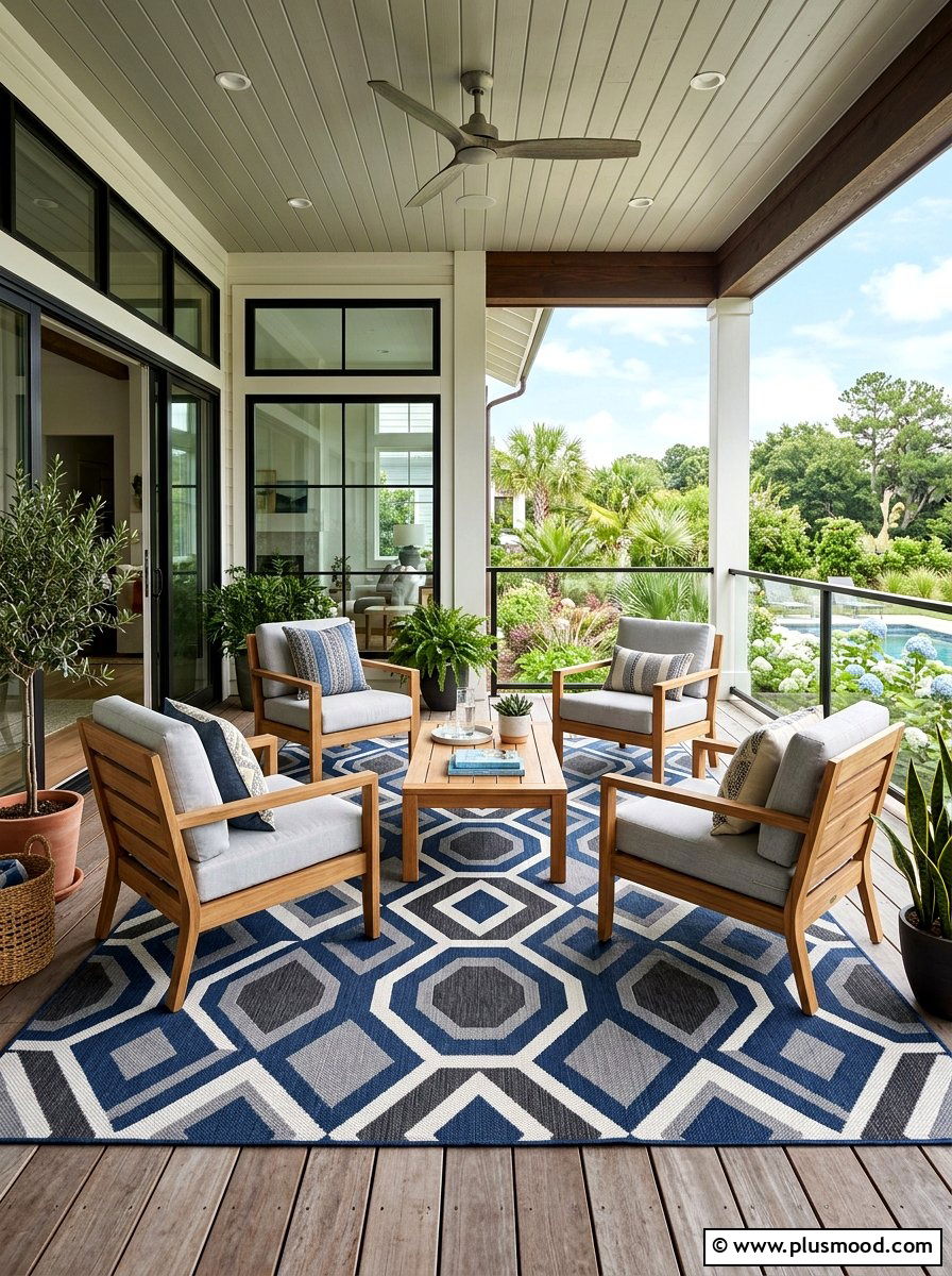 Outdoor Rug Porch - 25 trending summer porch ideas