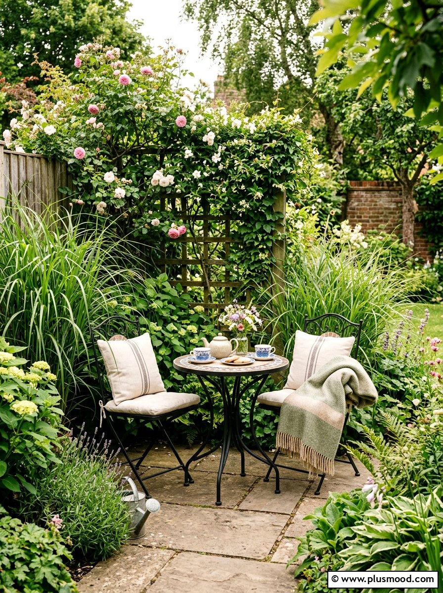 Outdoor Seating Nook - 25 late summer landscaping ideas