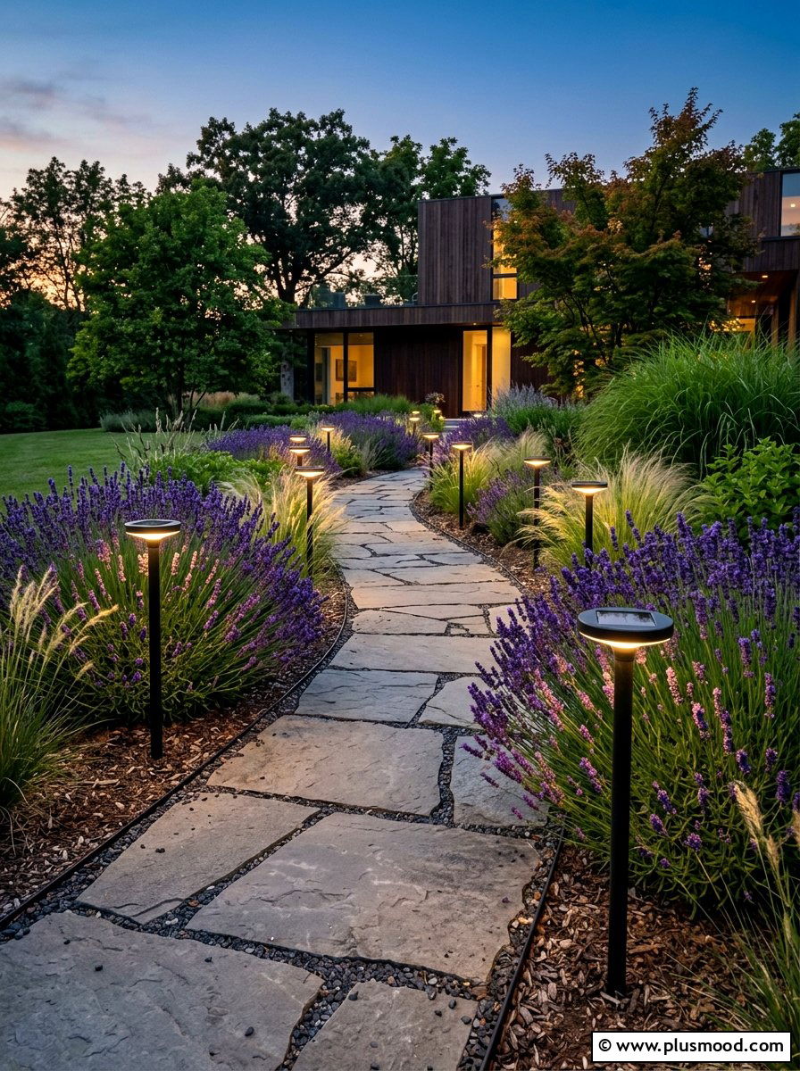 Outdoor Solar Lighting - 25 summer landscape refresh ideas