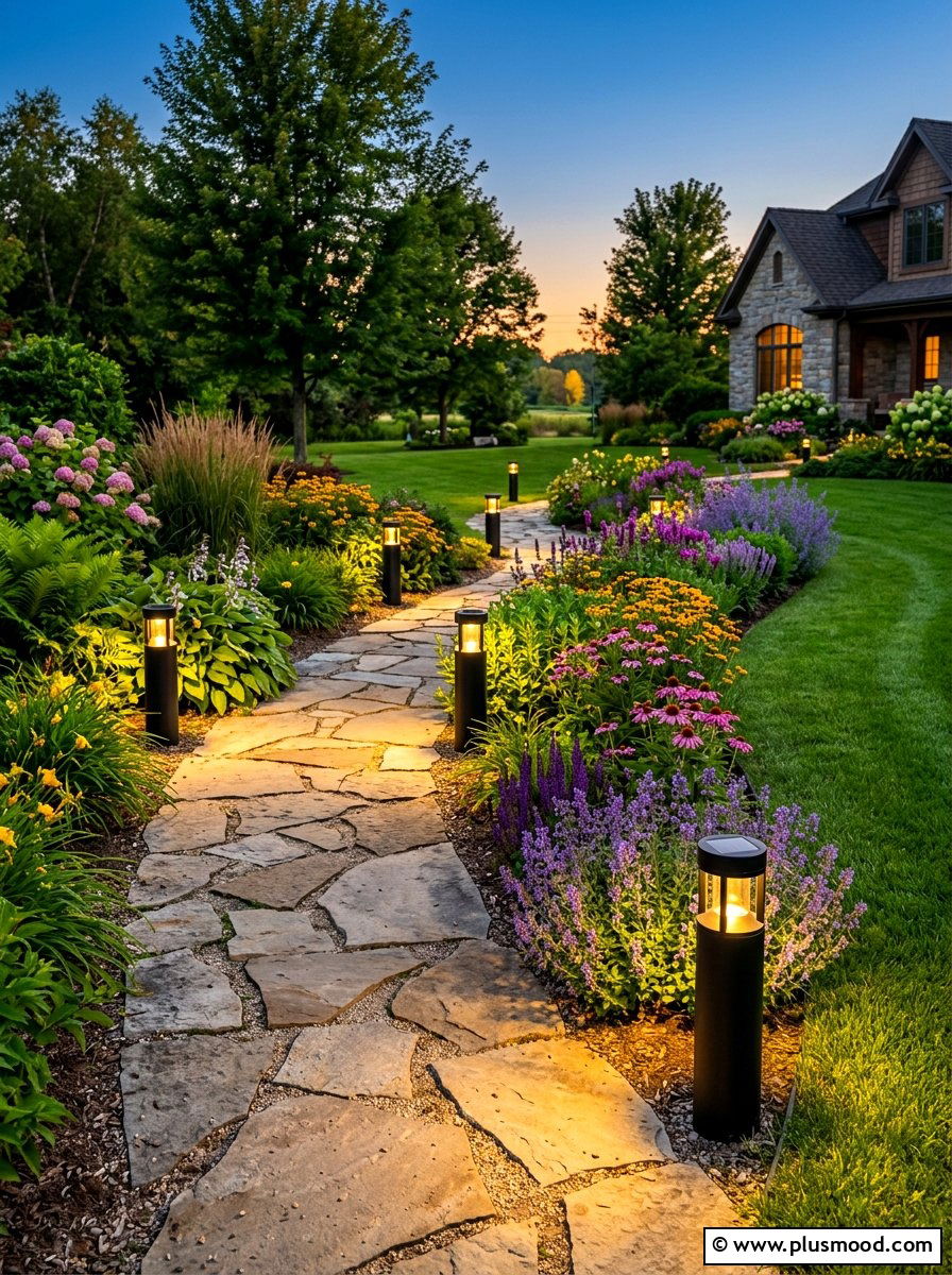 Outdoor Solar Lighting - 25 summer home exterior refresh ideas