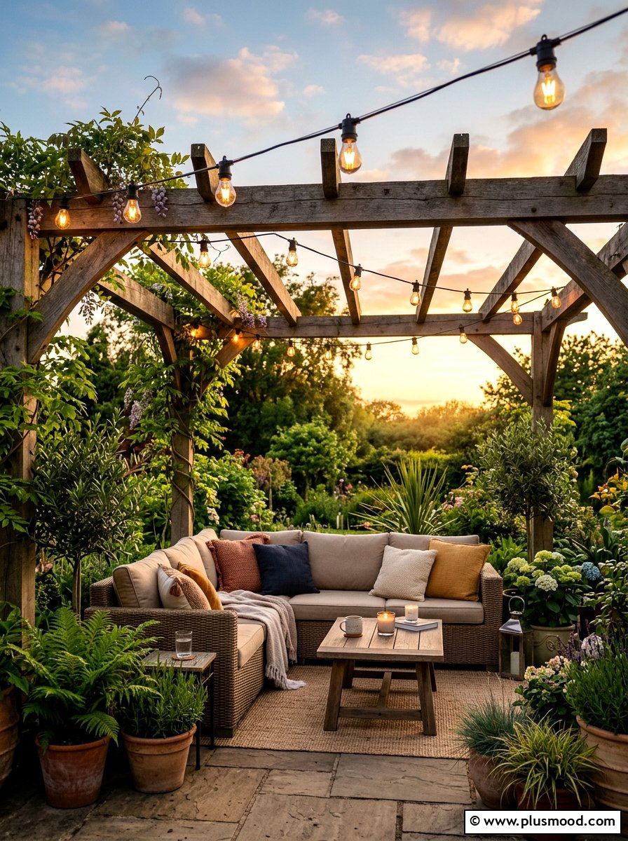 Outdoor String Lighting - 25 summer backyard refresh ideas