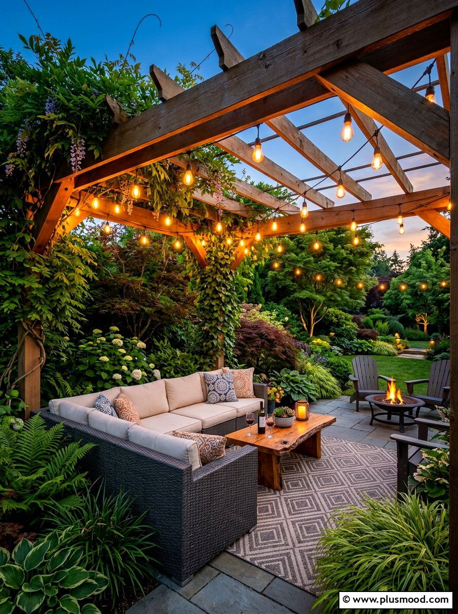 Outdoor String Lights - 25 August home decor ideas