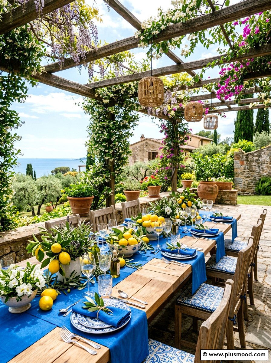 Outdoor Tablescape Decor - 25 summer cookout setup ideas