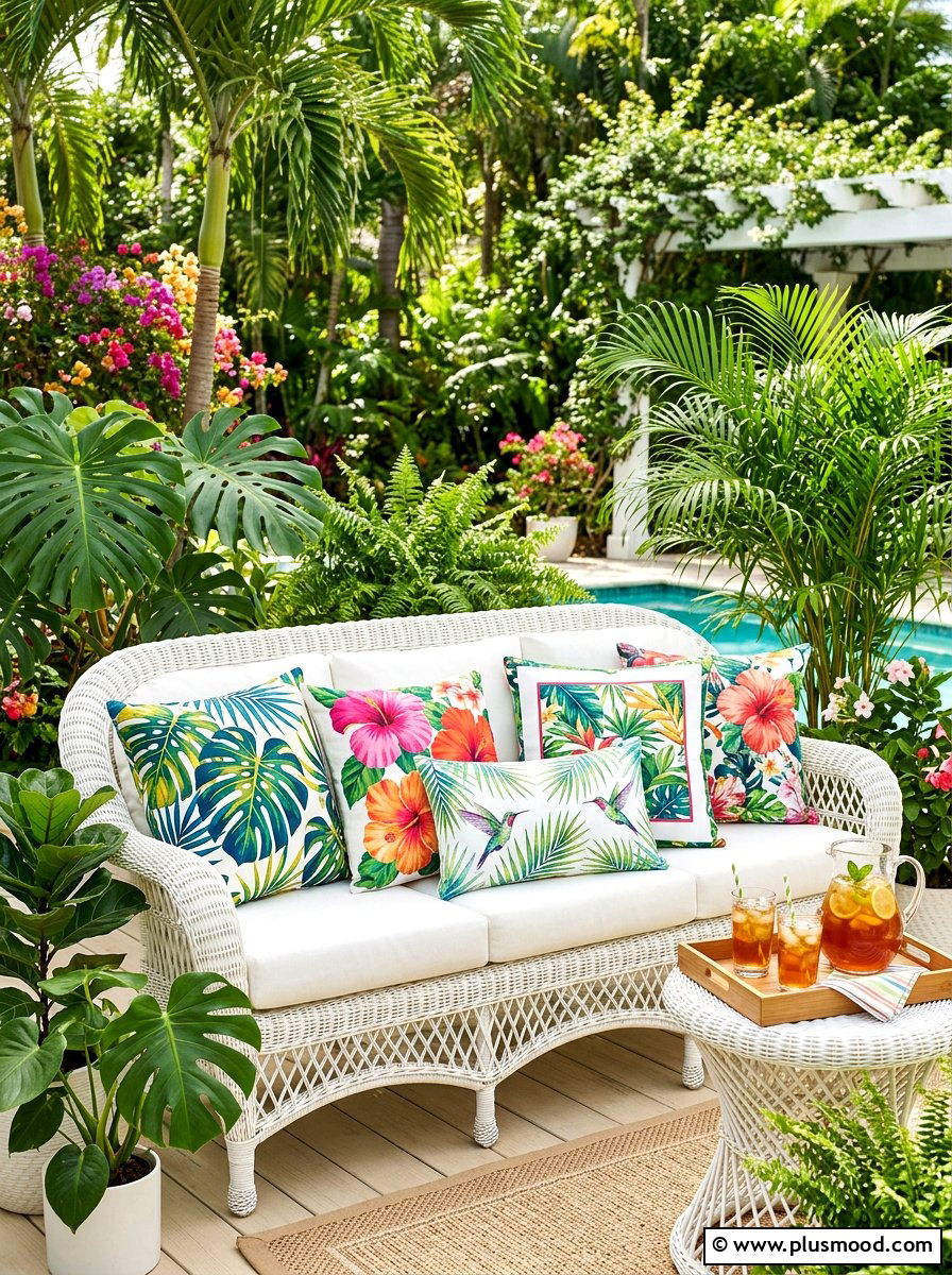 Outdoor Throw Pillows For Summer - 25 summer front porch decor ideas for apartments
