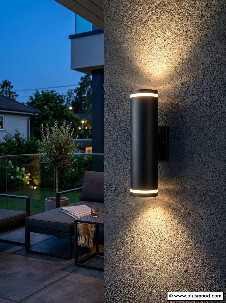 Outdoor Wall Sconce - 25 summer modern curb appeal ideas