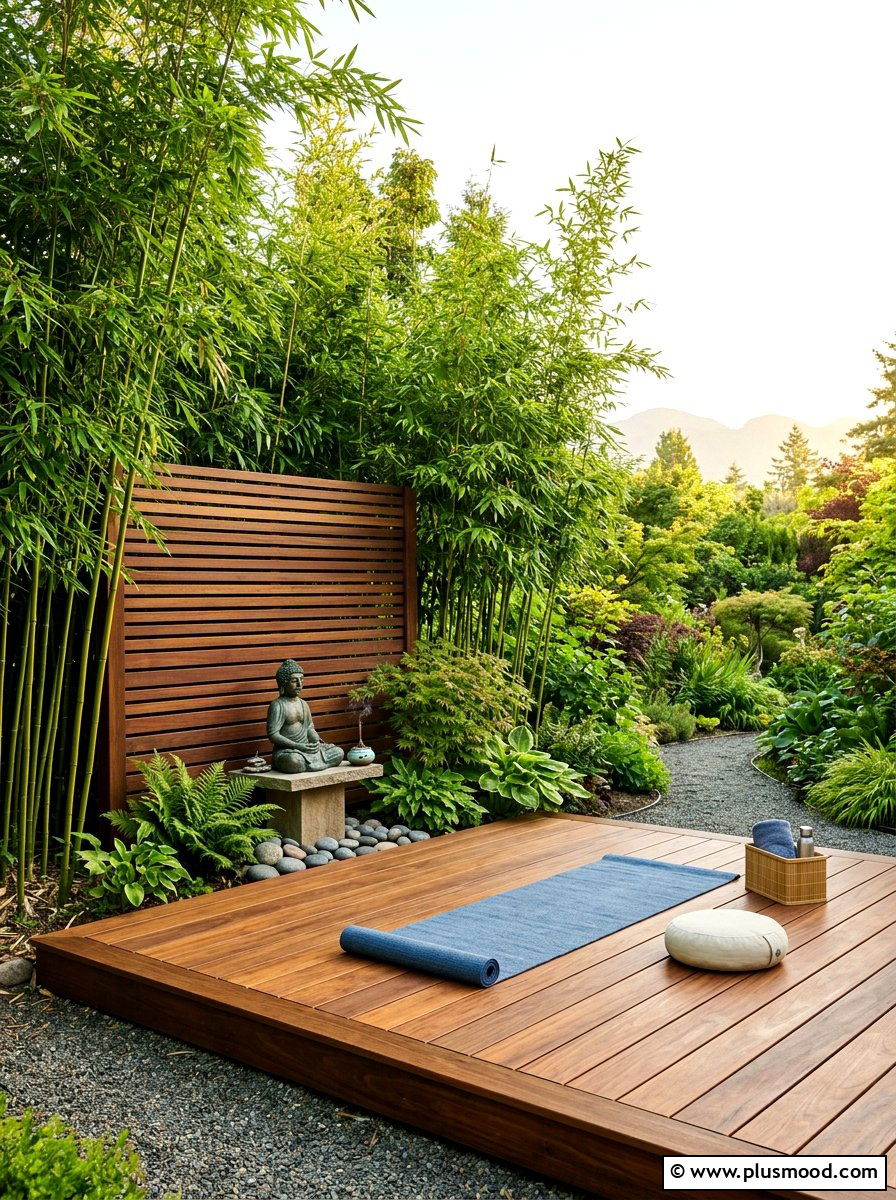 Outdoor Yoga Space - 25 summer backyard modern ideas