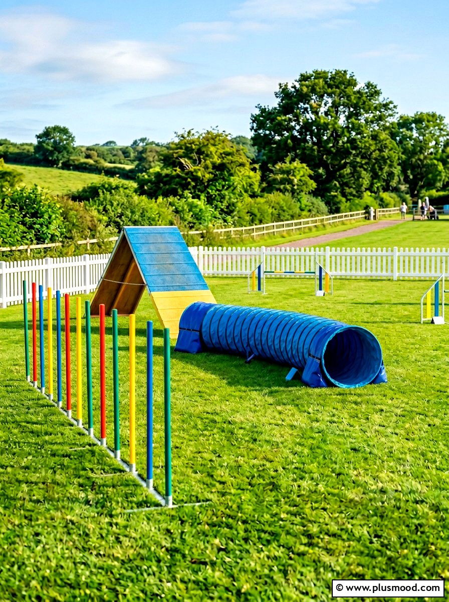 Outdoor dog agility course - 25 summer backyard ideas for dogs