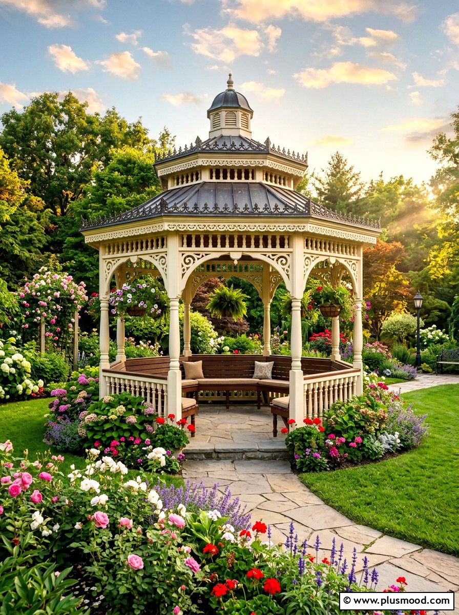 Outdoor gazebo - 25 summer poolside shade ideas