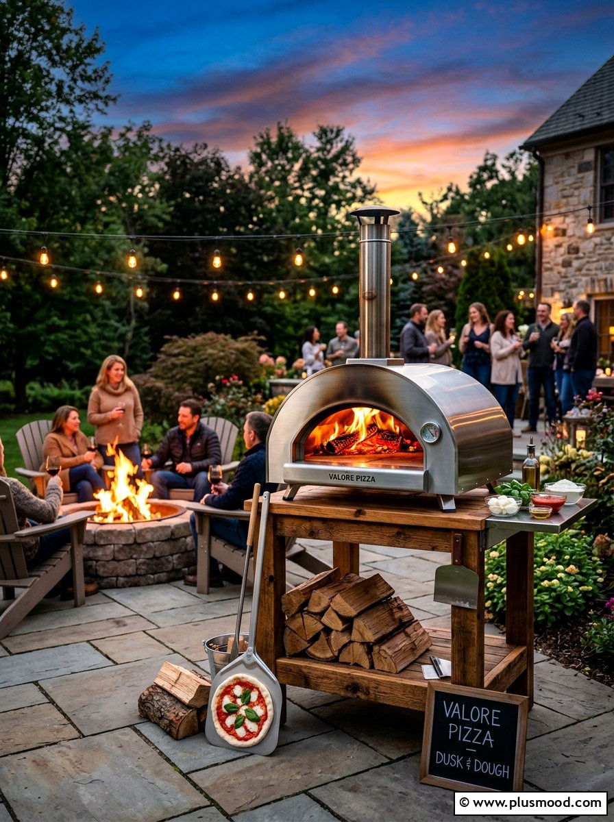 Outdoor pizza oven - 25 summer bonfire party ideas