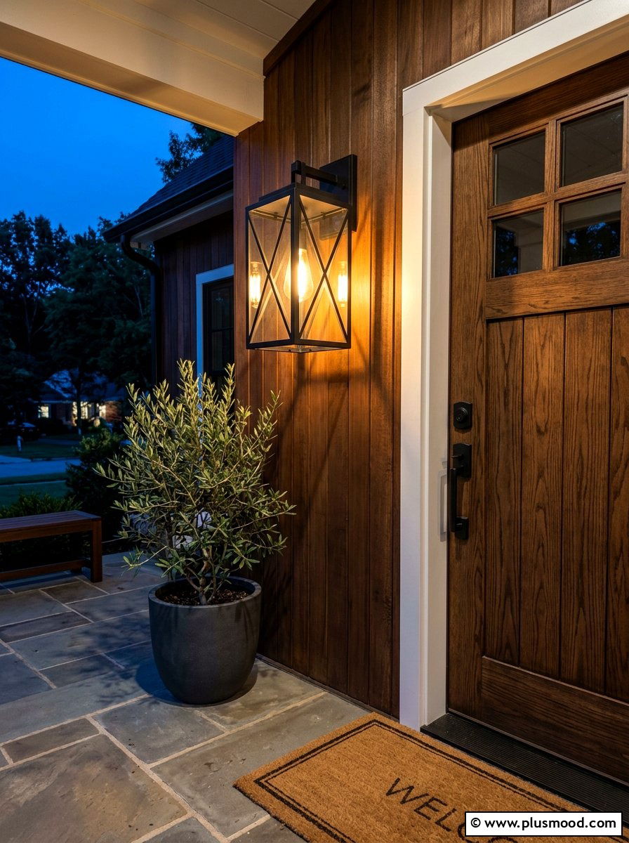 Outdoor porch light - 25 summer cheap curb appeal ideas for summer