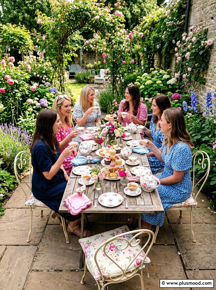 Outdoor tea party - 25 summer entertaining table ideas