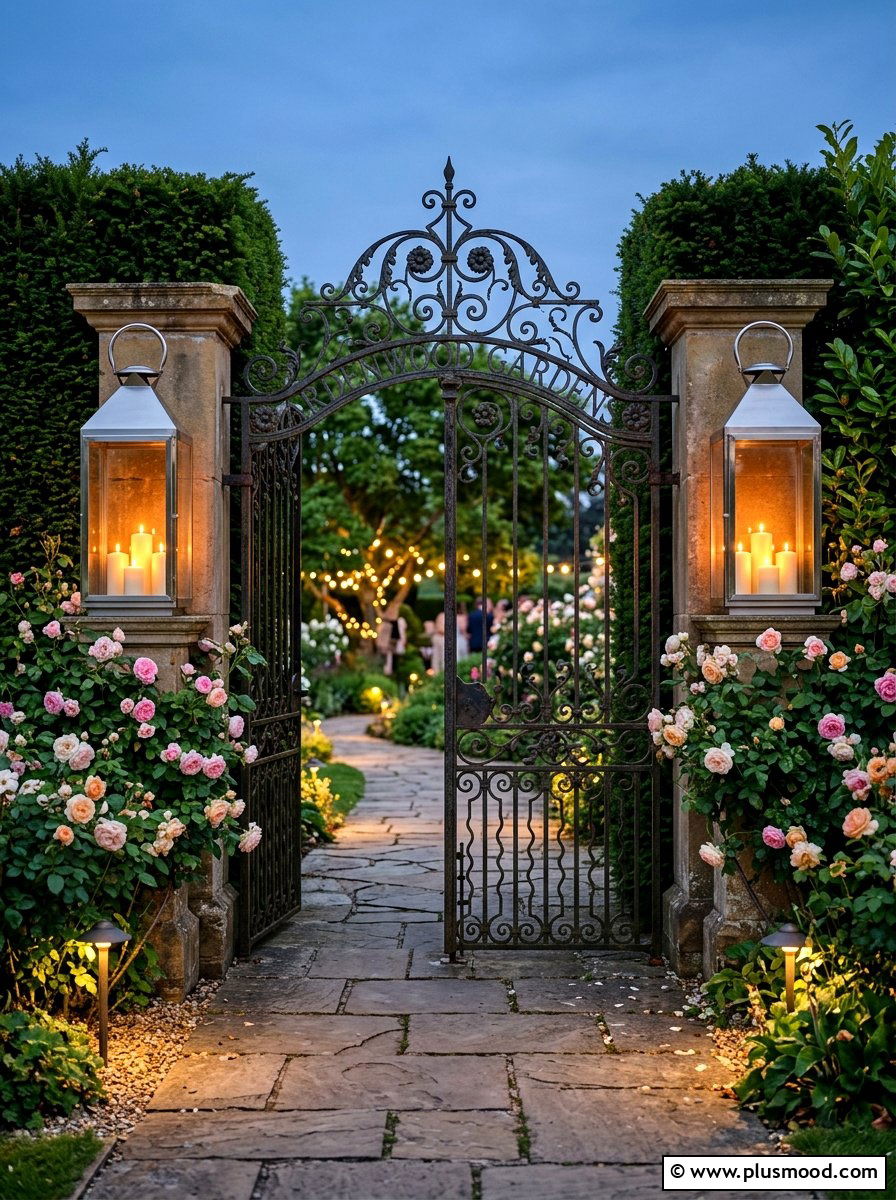 Oversized lanterns for entrance decor - 25 summer lantern decor ideas for parties