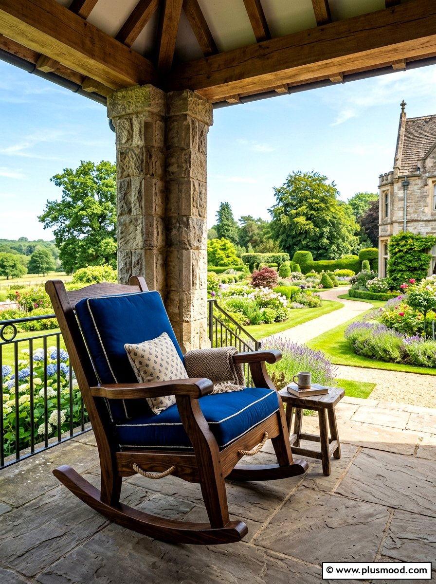 Oversized rocking chair set - 25 summer front porch rocking chair ideas