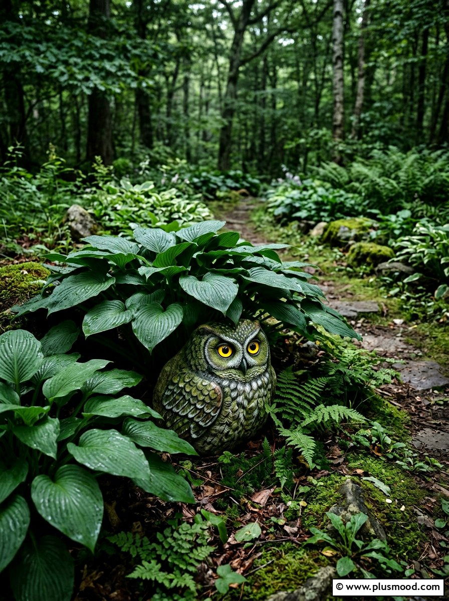 Owl garden rocks - 25 painted rock ideas for stepping stones
