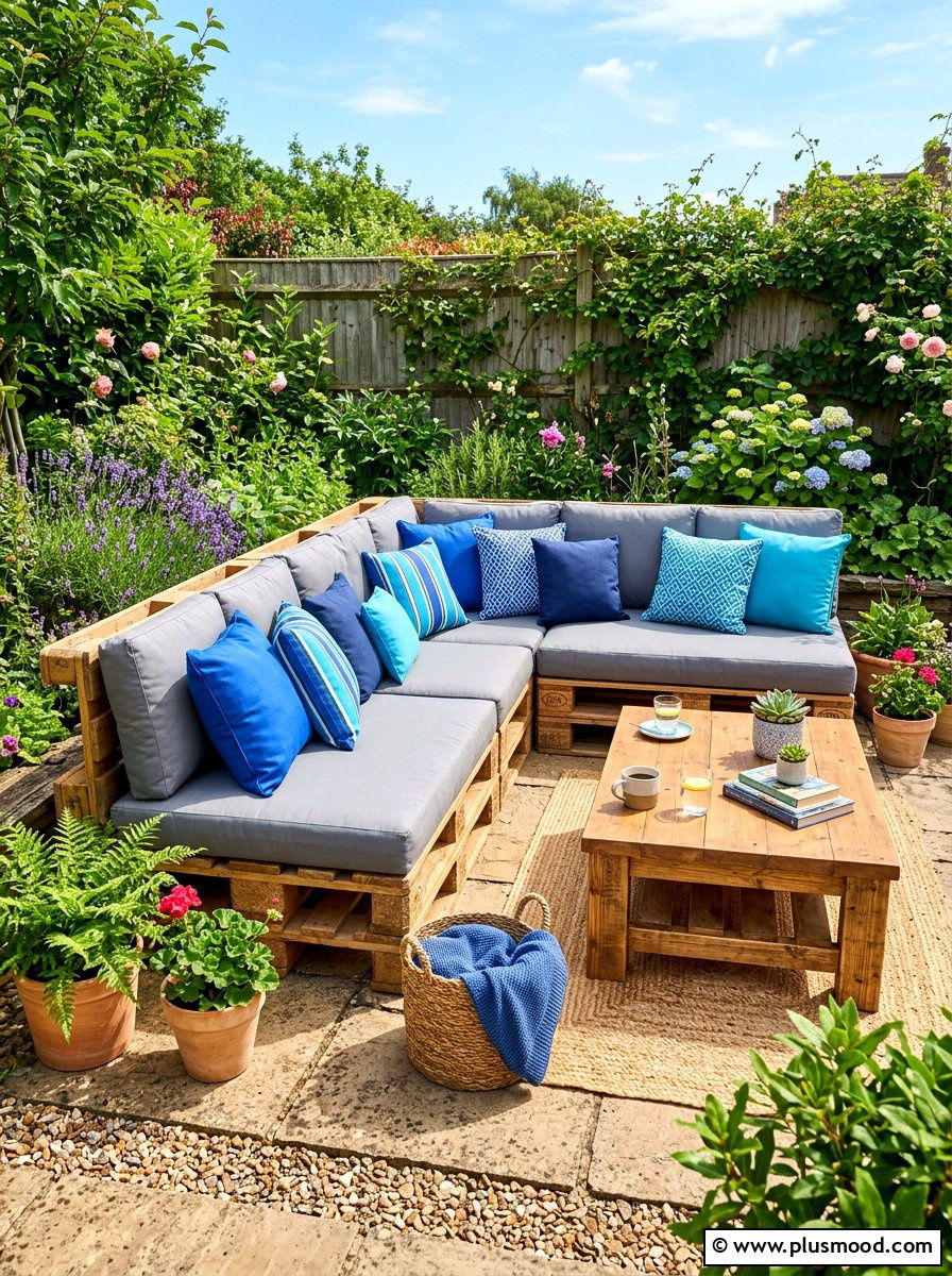 Pallet Furniture - 25 summer backyard ideas for renters