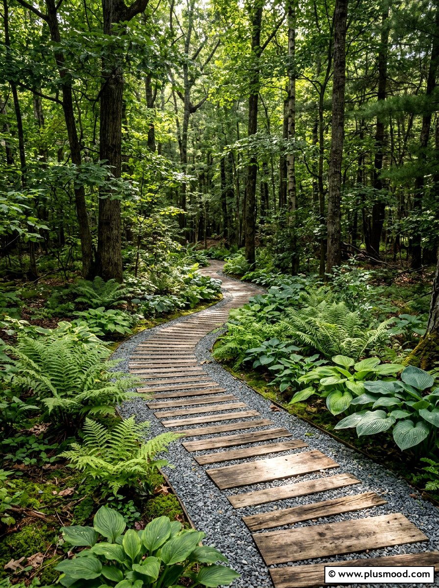 Pallet garden walkway - 25 outdoor garden decor ideas with wooden pallets