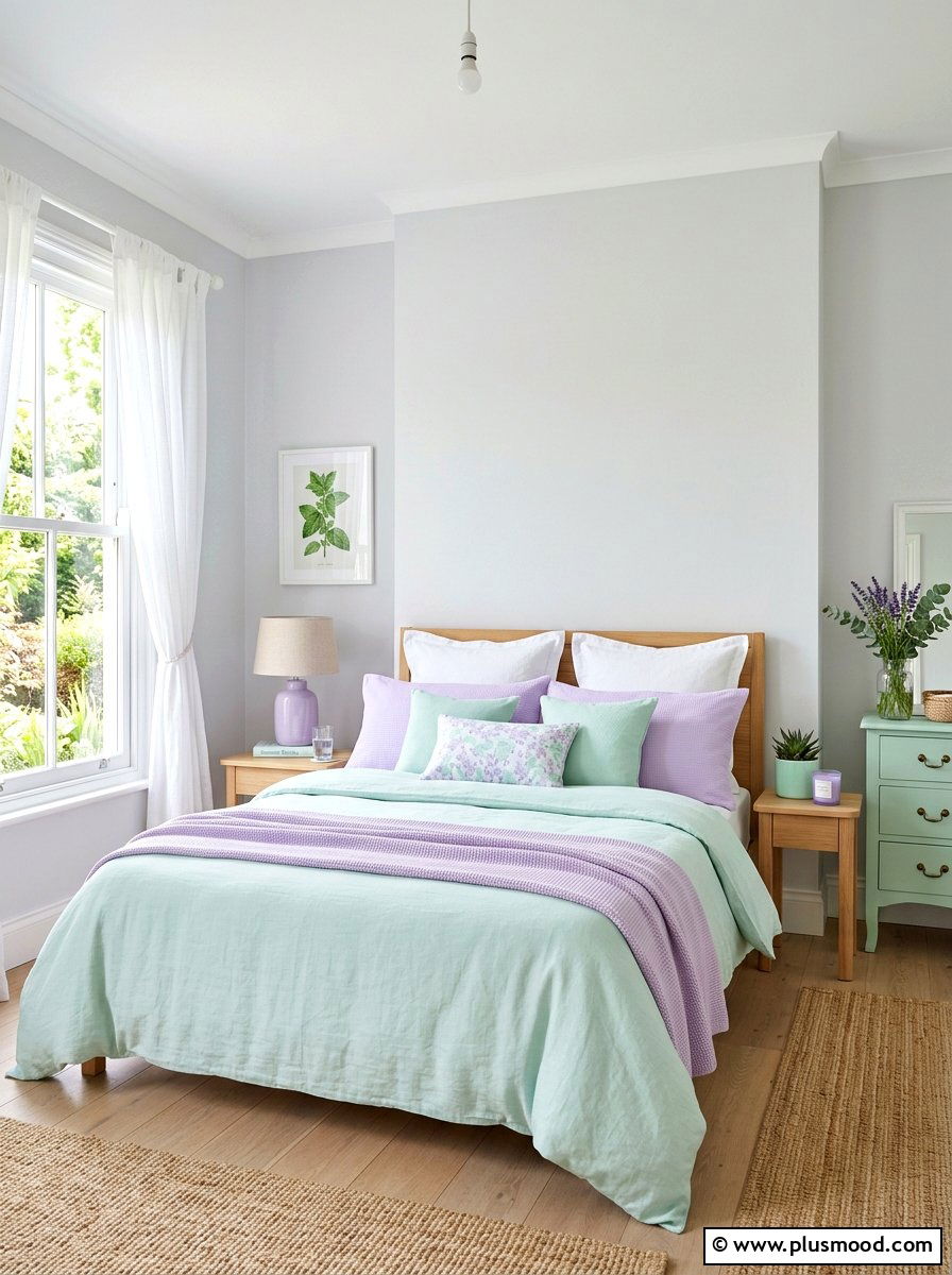 Pastel Color Palette - 25 summer interior decor ideas