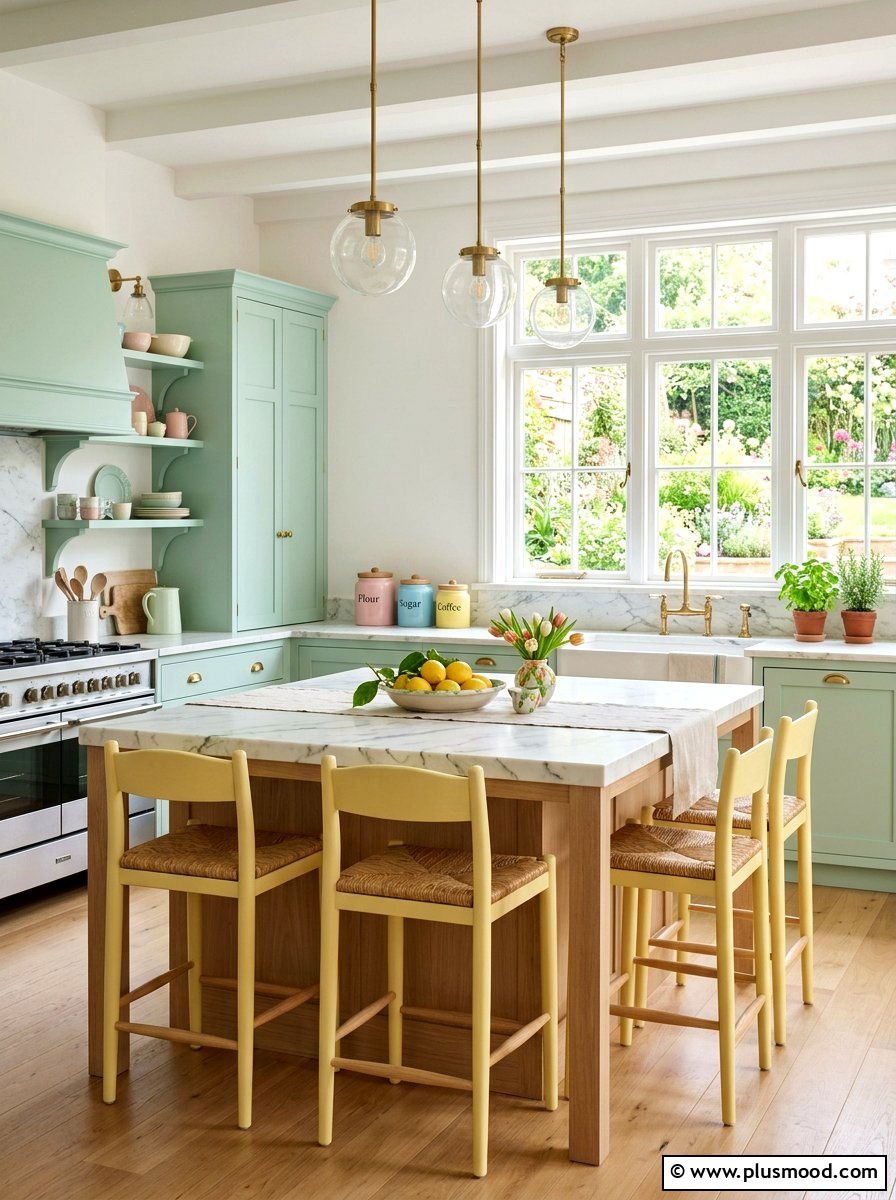 Pastel Kitchen Decor - 25 cute summer home decor ideas
