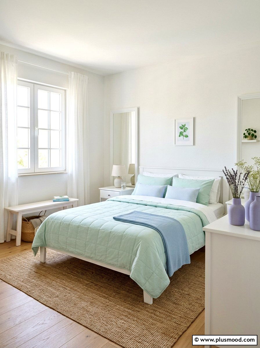 Pastel Minimalist Summer Bedroom - 25 minimalist summer bedroom ideas