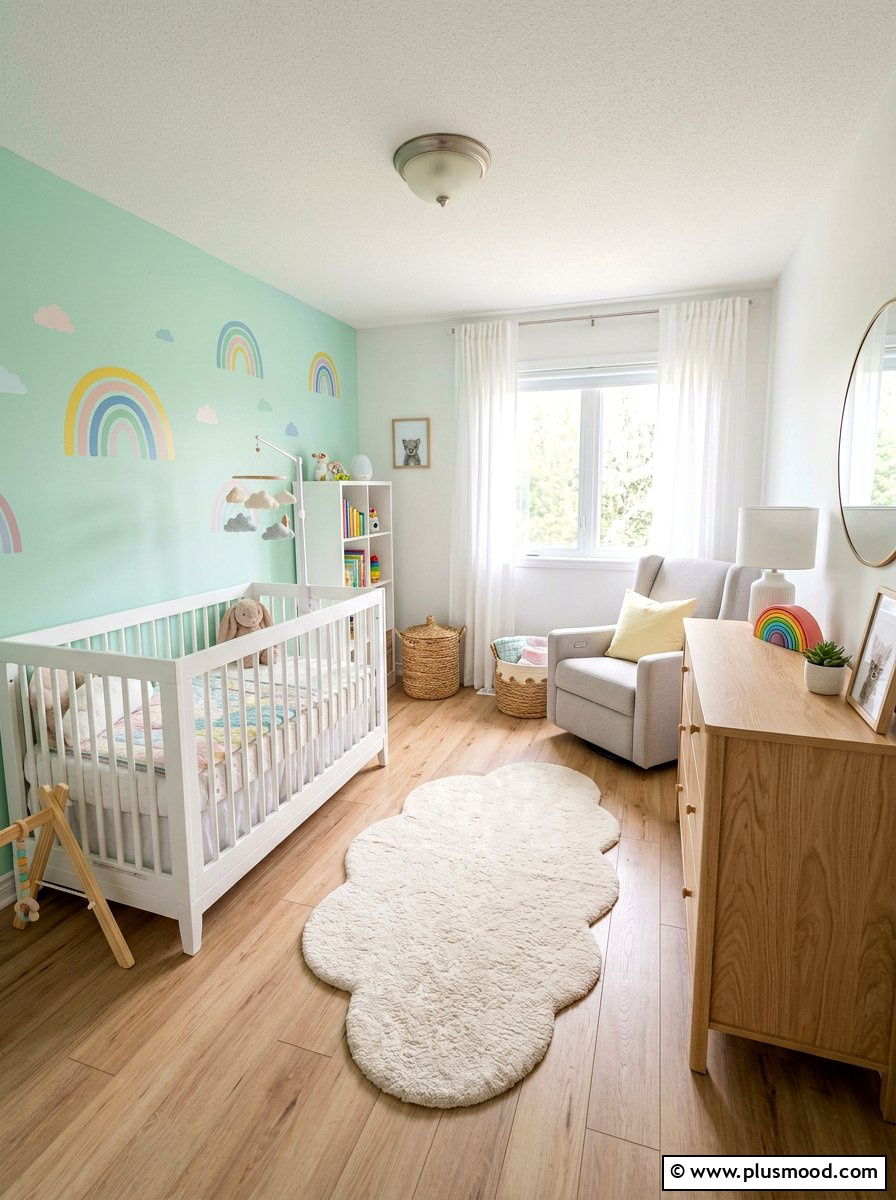 Pastel Theme Nursery - 25 summer room decor ideas