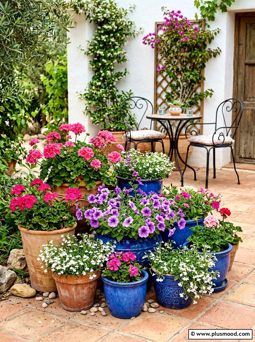 Patio Container Flower Garden - 25 best summer garden ideas