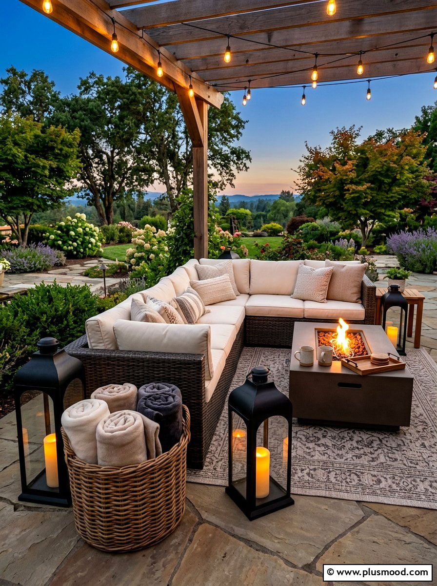 Patio Furniture Styling - 25 summer transition decor ideas