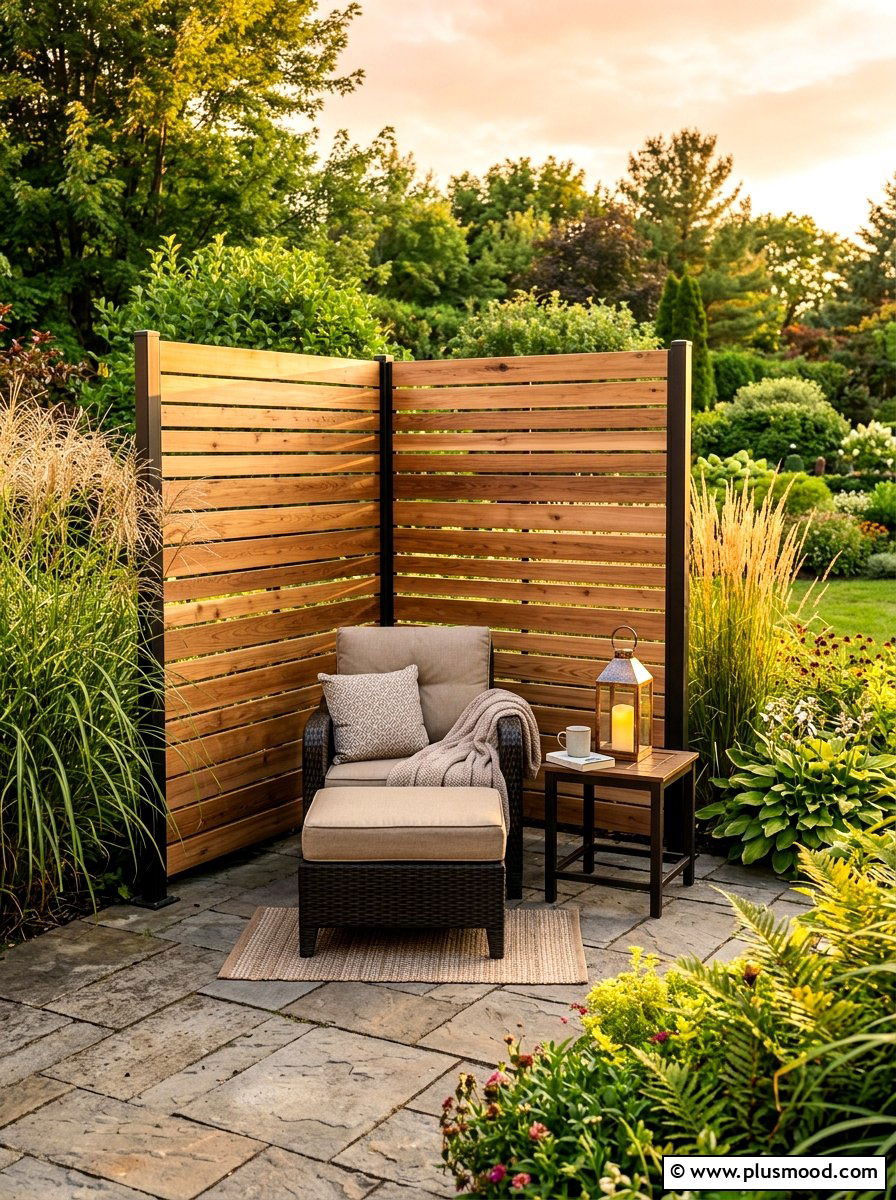 Patio Privacy Screen - 25 summer patio makeover ideas