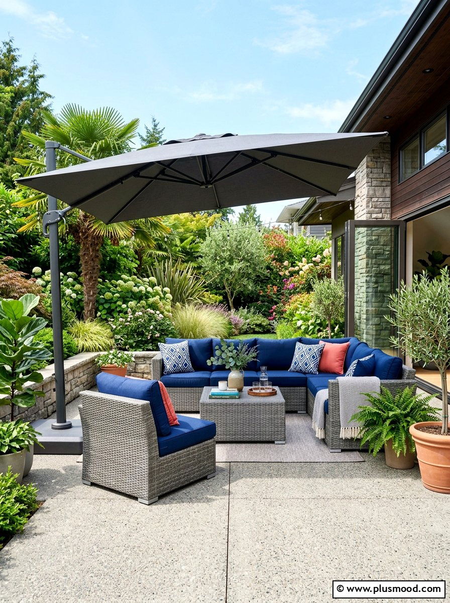 Patio Seating Area - 25 summer landscape refresh ideas