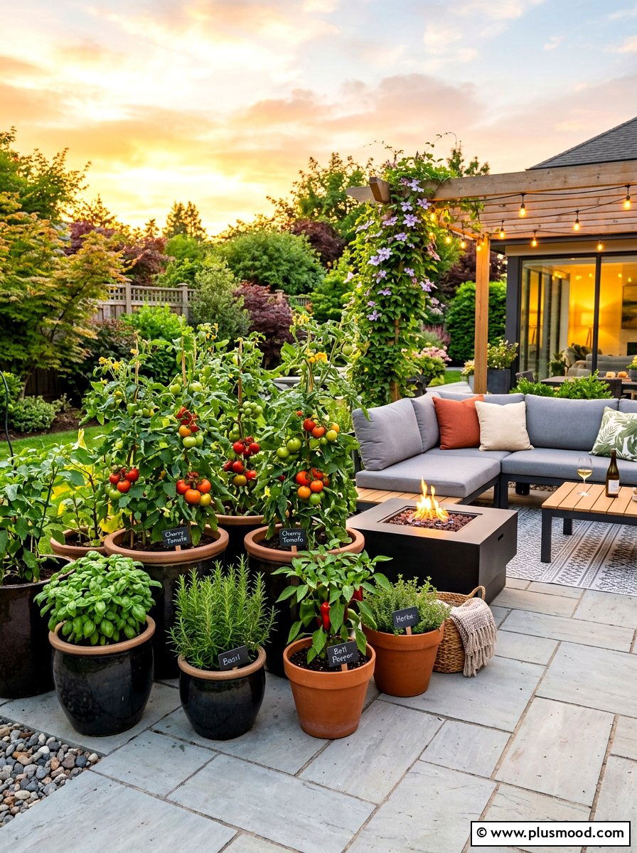 Patio Vegetable Garden - 25 summer vegetable garden ideas