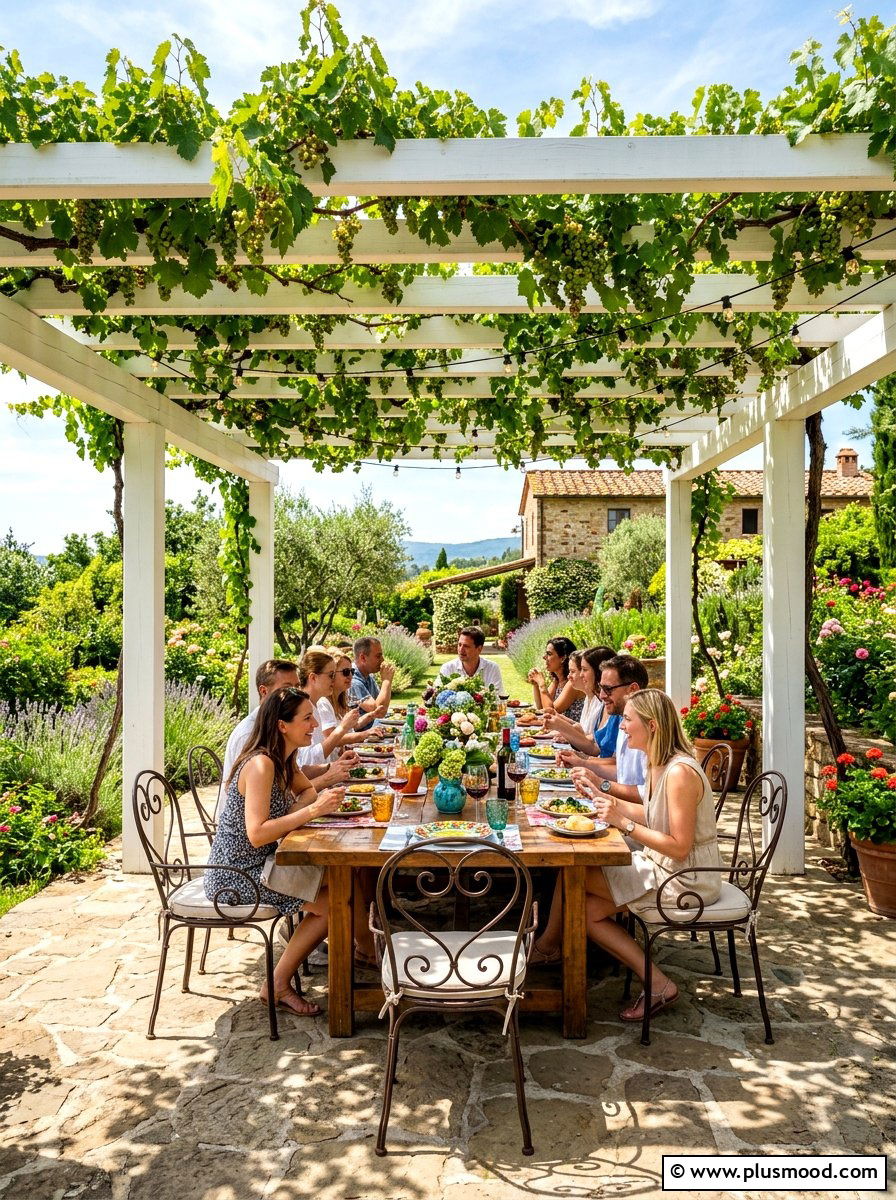 Patio pergola shade - 25 cozy summer patio ideas
